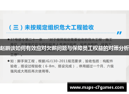 赵鹏谈如何有效应对欠薪问题与保障员工权益的对策分析